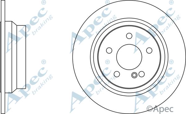 APEC DSK2194 - Disque de frein cwaw.fr