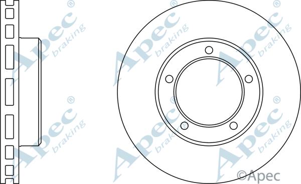 APEC DSK2149 - Disque de frein cwaw.fr