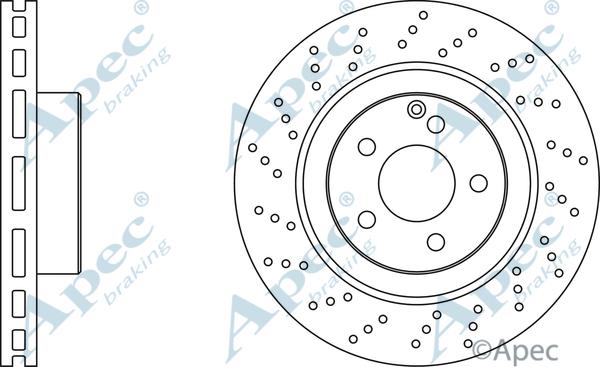 APEC DSK2144 - Disque de frein cwaw.fr