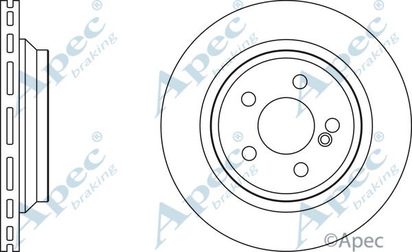 APEC DSK2145 - Disque de frein cwaw.fr