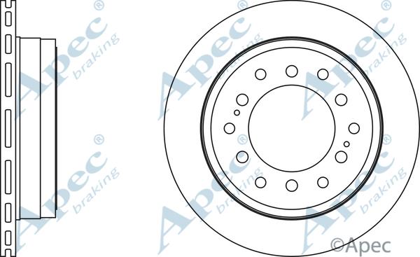 APEC DSK2151 - Disque de frein cwaw.fr