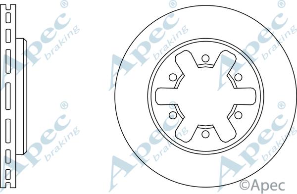 APEC DSK215 - Disque de frein cwaw.fr