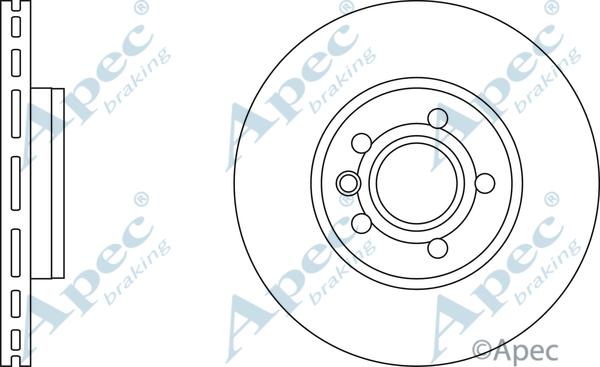 APEC DSK2168 - Disque de frein cwaw.fr