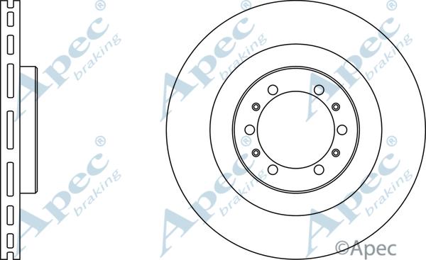 APEC DSK2109 - Disque de frein cwaw.fr