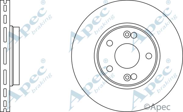 APEC DSK2105 - Disque de frein cwaw.fr