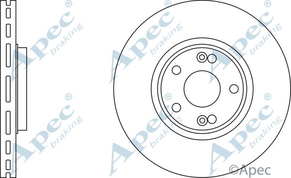 APEC DSK2102 - Disque de frein cwaw.fr