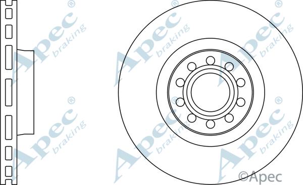 APEC DSK2119 - Disque de frein cwaw.fr