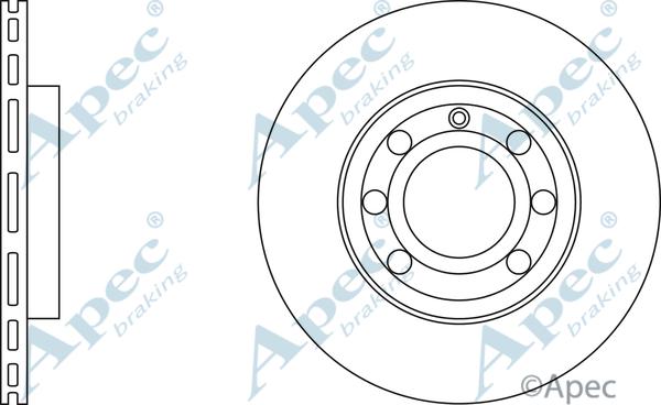 APEC DSK2114 - Disque de frein cwaw.fr