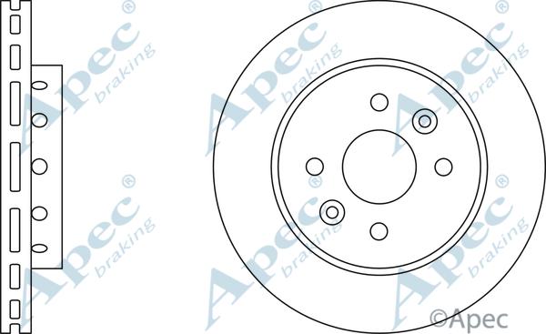 APEC DSK2189 - Disque de frein cwaw.fr