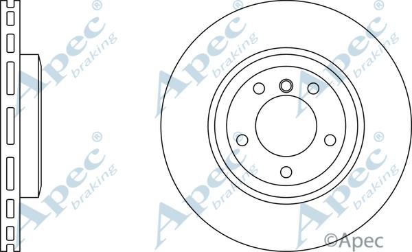 APEC DSK2181 - Disque de frein cwaw.fr