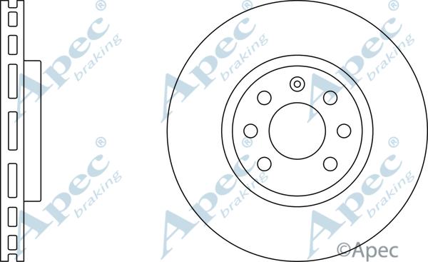 APEC DSK2188 - Disque de frein cwaw.fr