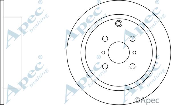 APEC DSK2183 - Disque de frein cwaw.fr