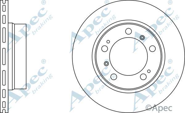 APEC DSK2139 - Disque de frein cwaw.fr