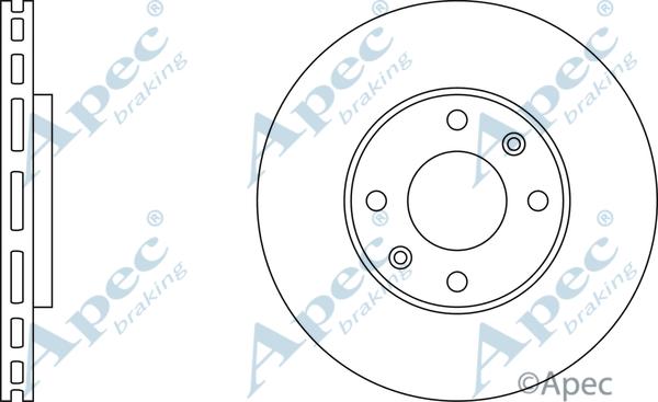 APEC DSK2136 - Disque de frein cwaw.fr