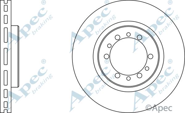 APEC DSK2138 - Disque de frein cwaw.fr