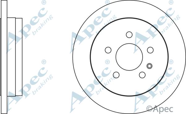 APEC DSK2133 - Disque de frein cwaw.fr