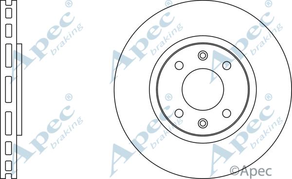 APEC DSK2175 - Disque de frein cwaw.fr