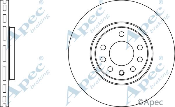 APEC DSK2176 - Disque de frein cwaw.fr