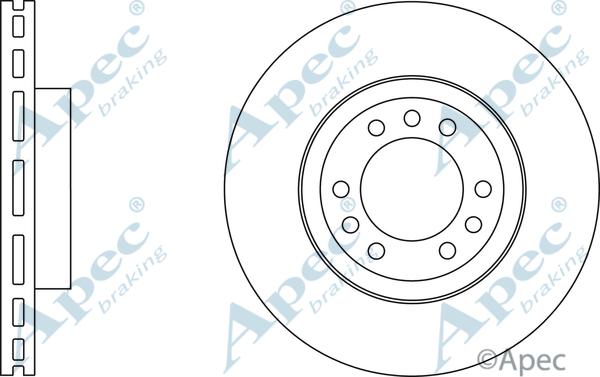 APEC DSK2893 - Disque de frein cwaw.fr