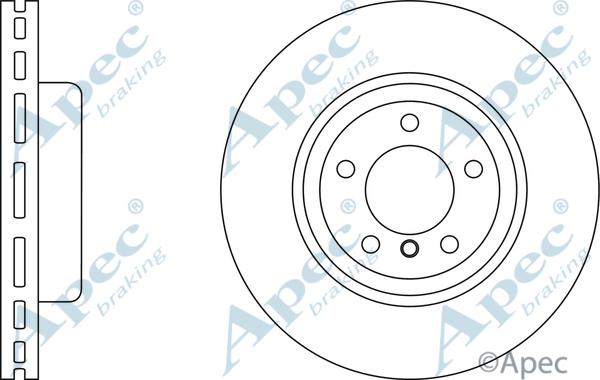 APEC DSK2848 - Disque de frein cwaw.fr