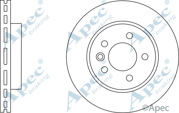 APEC DSK2847 - Disque de frein cwaw.fr