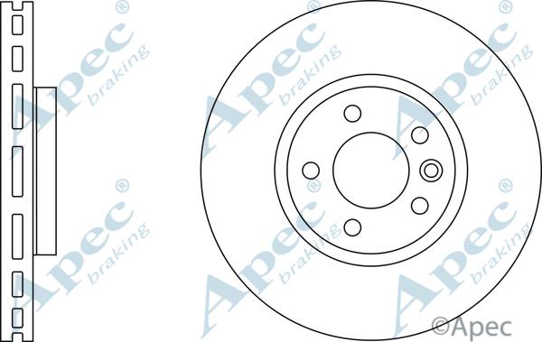 APEC DSK2868 - Disque de frein cwaw.fr