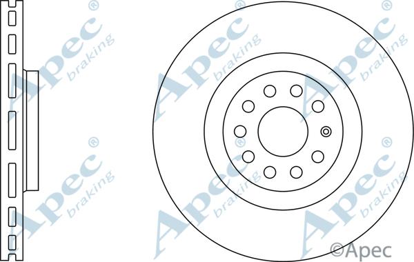 APEC DSK2867 - Disque de frein cwaw.fr