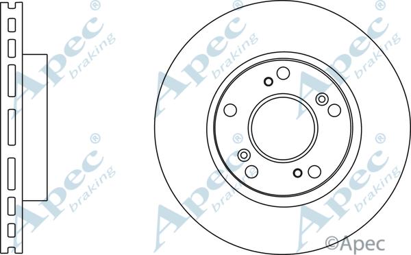 APEC DSK2815 - Disque de frein cwaw.fr