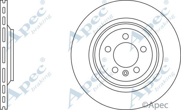 APEC DSK2816 - Disque de frein cwaw.fr