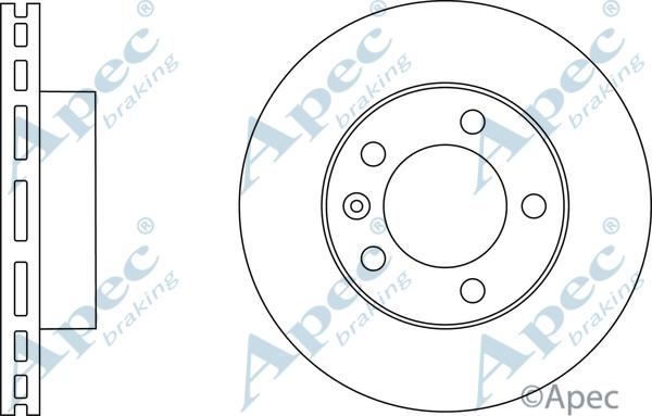 APEC DSK2838 - Disque de frein cwaw.fr