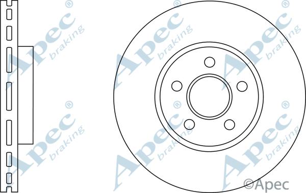 APEC DSK2832 - Disque de frein cwaw.fr