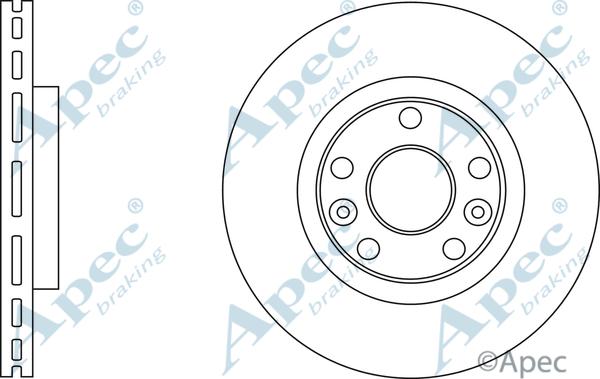 APEC DSK2823 - Disque de frein cwaw.fr