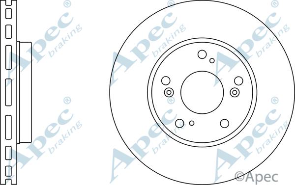 APEC DSK2394 - Disque de frein cwaw.fr