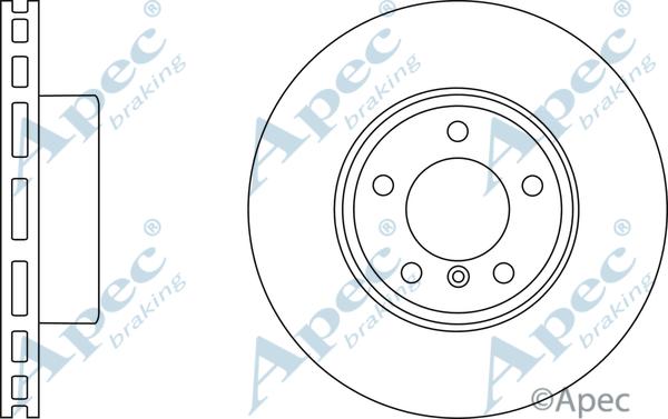 APEC DSK2392 - Disque de frein cwaw.fr