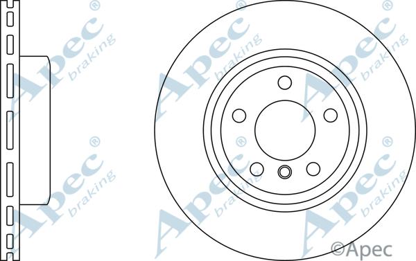 APEC DSK2359 - Disque de frein cwaw.fr