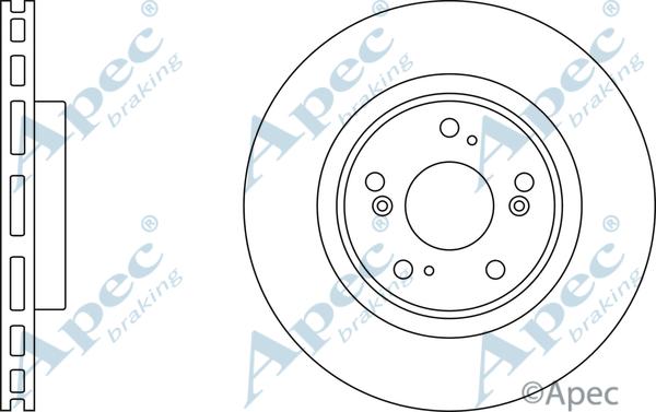 APEC DSK2350 - Disque de frein cwaw.fr