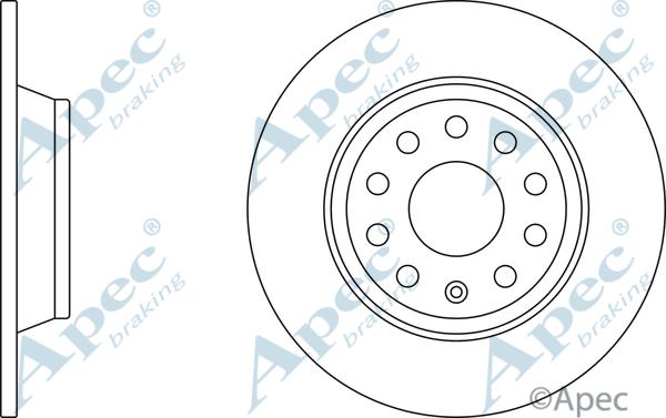 APEC DSK2339 - Disque de frein cwaw.fr