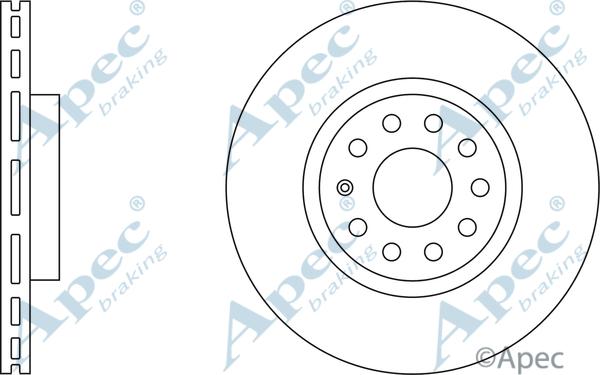 APEC DSK2338 - Disque de frein cwaw.fr