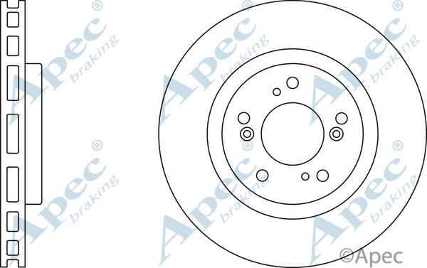 APEC DSK2329 - Disque de frein cwaw.fr