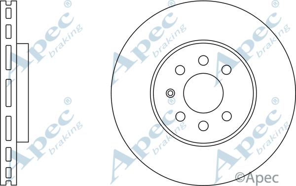 APEC DSK2328 - Disque de frein cwaw.fr