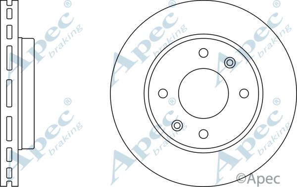 APEC DSK2379 - Disque de frein cwaw.fr