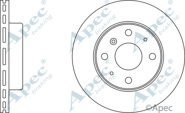 APEC DSK237 - Disque de frein cwaw.fr