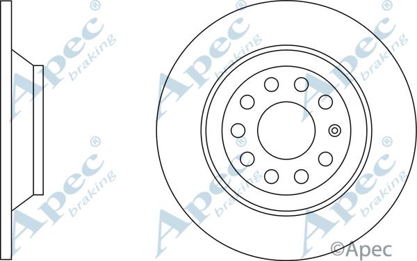 APEC DSK2290 - Disque de frein cwaw.fr