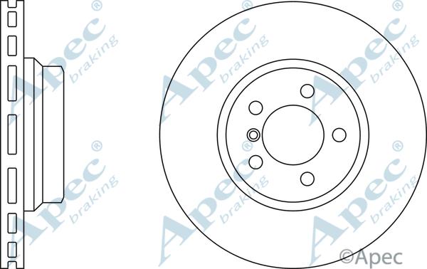 APEC DSK2291 - Disque de frein cwaw.fr