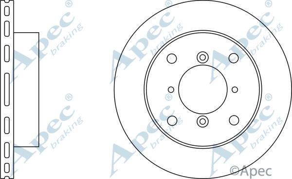 APEC DSK229 - Disque de frein cwaw.fr