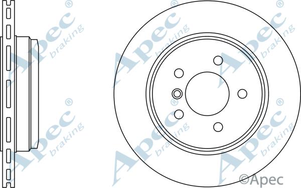 APEC DSK2245 - Disque de frein cwaw.fr