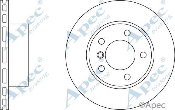 APEC DSK2246 - Disque de frein cwaw.fr