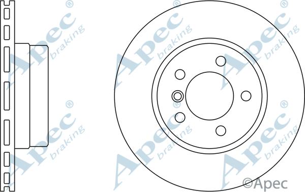 APEC DSK2256 - Disque de frein cwaw.fr