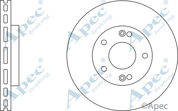 APEC DSK2251 - Disque de frein cwaw.fr