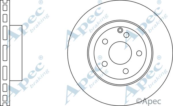 APEC DSK2212 - Disque de frein cwaw.fr